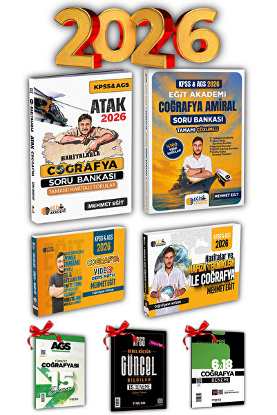 Eğit Akademi 2026 KPSS MEB-AGS Haritalar ve Hafıza Teknikleri Coğrafya Ders N...