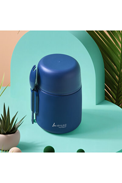 Aryıldız Protherm Duo Termos Lacivert 500 ml