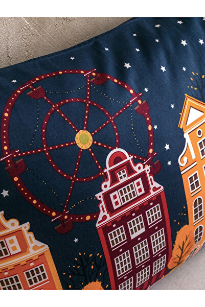 LC Waikiki New Year Themed Single Duvet Cover Set