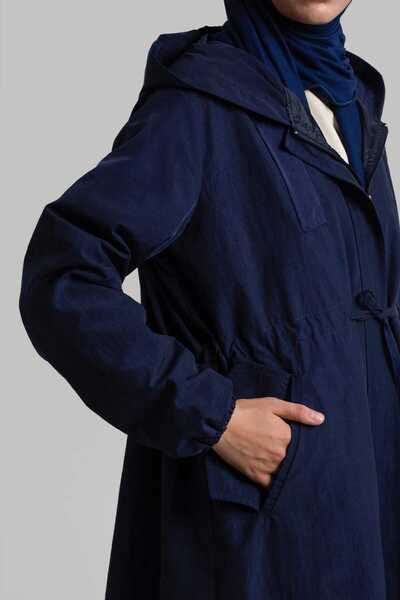 Emare Raincoat - Navy Blue