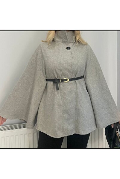 rose tml giyim Women's Belted Stitched Poncho