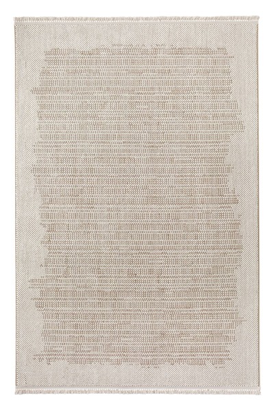 AYTEO Halı Arden 1115 Bej - Silinebilir, Robot Süpürgeye Uygun, İskandinav Bukle Halı