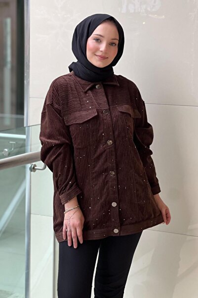 Ceremony Queen Jacket with Snap Fasteners on the Front