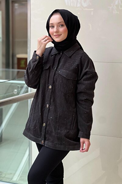 Ceremony Queen Jacket with Snap Fasteners on the Front