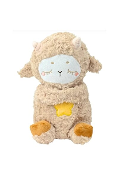 victiny Jucărie muzicală interactivă în formă de miel, crem, 30x30 cm