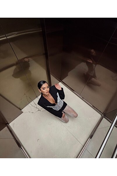 Friday Mood Γυναικείο φόρεμα με λεπτομέρεια bralet βάτα τεμαχίων