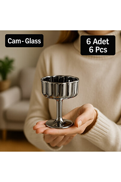 Fiyakalı Ürünler Atölyesi 6’lı Lokumluk Şekerlik ve Reçellik Seti – Şık Sunum...