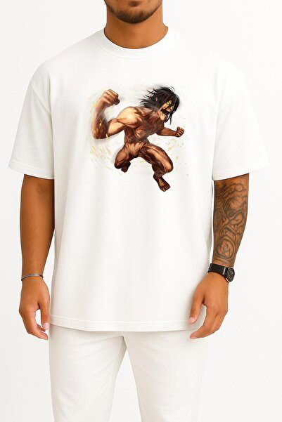 Bahriyeli Collection supradimensionat Attack On Titans Eren Design pentru pie...