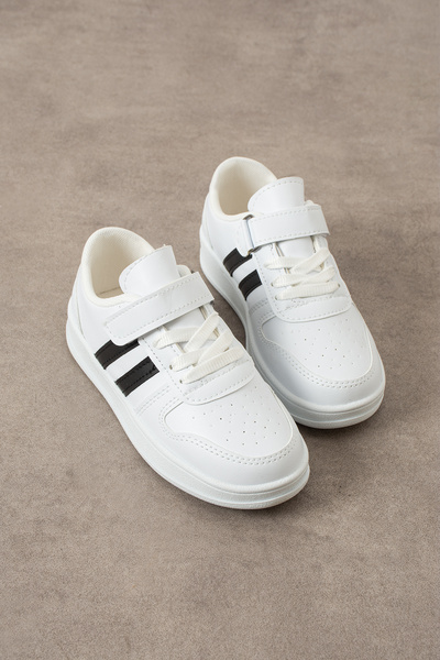 pasyone Λευκά παιδικά αθλητικά παπούτσια casual