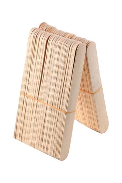 Türkiye 100-Piece Large Wooden Wax Spatula