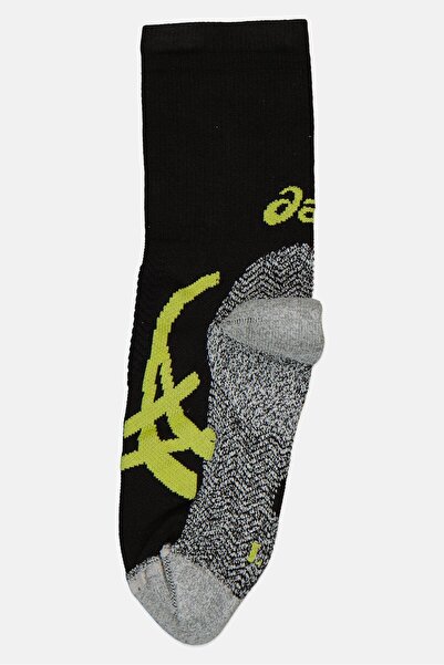 Asics Men Brand Logo Fuji Trail Socks, Black