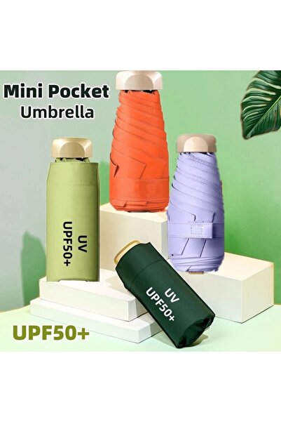Umbrella Small Pocket Folding for Sun and Rain Protection