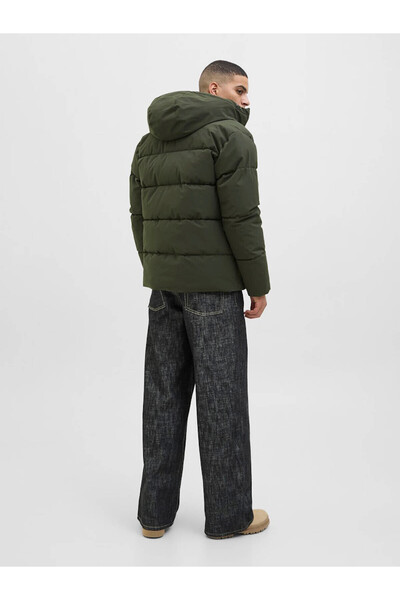 Jack & Jones Зелений чоловічий пуховик 12283517