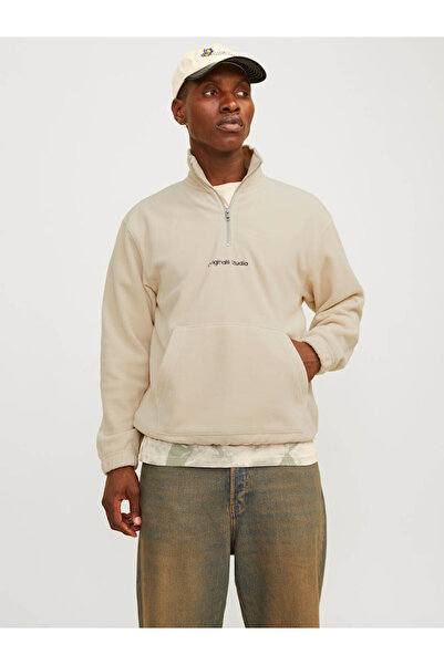 Jack & Jones Φλις Πουλόβερ Gedruckt Φλις Πουλόβερ