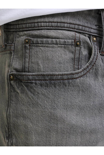 Jack & Jones Jjimike Jjoriginal Sbd 558 Gray Men's Jeans 12278148