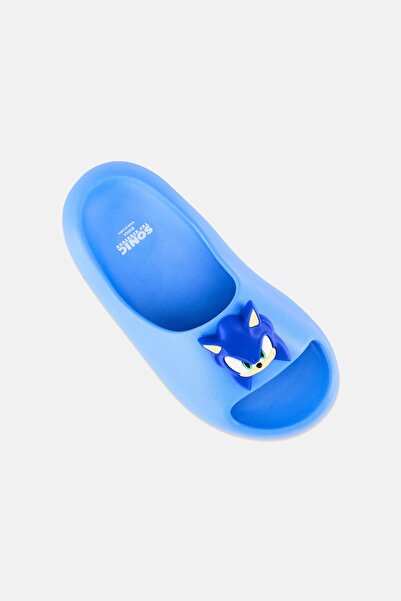 Sonic Kids Boy Slip On Slides, Blue