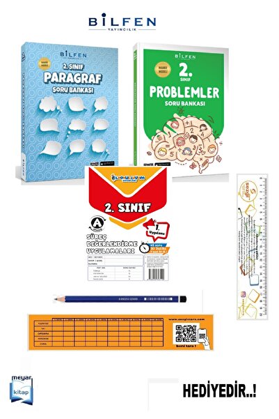 Bilfen Yayıncılık Bilfen 2.Sınıf Paragraf ve Problemler Soru Bankası...HEDİYELİ