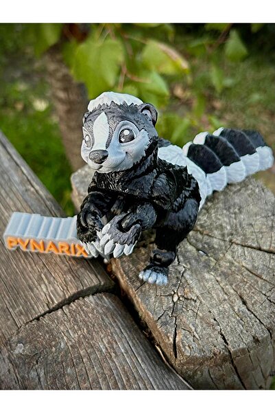 pynarix Kokarca Figür Oyuncak- Skargoya Yaklaşan Durur. 🦨🌿3D Hareketli Orga...