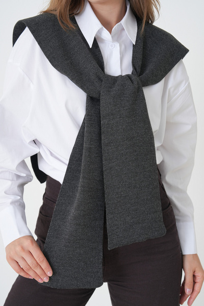 MG OTANTİK Women's Knitwear Shoulder Shawl - Soft Acrylic Comfortable -Mg007