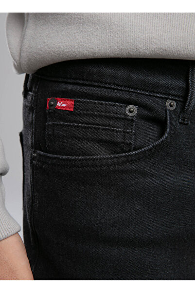 Lee Cooper Normal Bel Skinny Fit Black Men's Denim Trousers 261 Lcm 121079 Jeff Carrasco Black