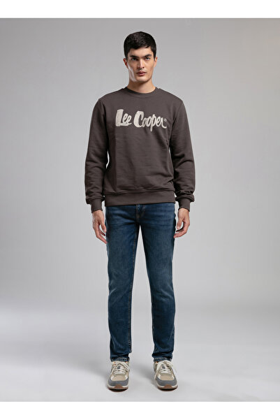 Lee Cooper Мъжки дънки с редовна кройка и тънък крой 261 LCM 121032 JACK BALFE MID BLUE