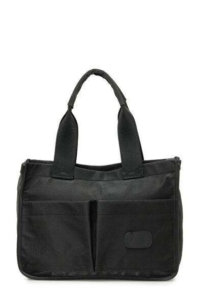 Butigo Μαύρη γυναικεία τσάντα ώμου STN PRM TOTE KL 5PR