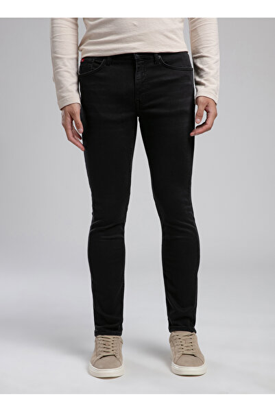 Lee Cooper Normal Bel Skinny Fit Black Men's Denim Trousers 261 Lcm 121055 Jeff Balfe Venom