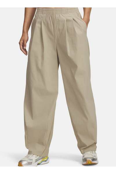 Under Armour 6007027-299-Ua Unstoppable Woven Brown Elastic Waist Regular Str...