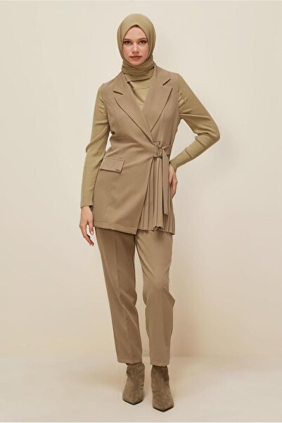 Alvina Belted Pants Suit 46042