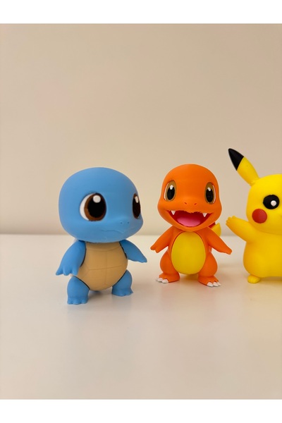 You Toys Pokemon Legend 4-Pack - Pikachu+Squirtle+Bulbasaur+Charmander Figure Toy
