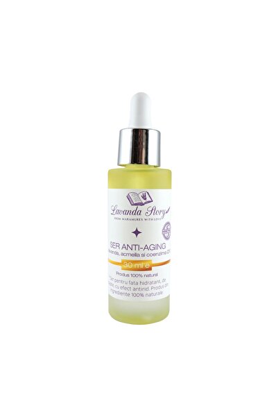 Lavanda Story Ser anti-îmbătrânire cu Lavandă, Acmella și Coenzima Q10 - 30 ML