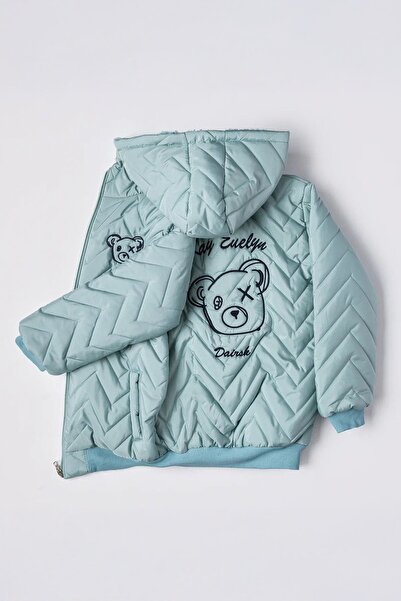 Minigimin Cicileri Μπουφάν Bear Character με τύπωμα για αγόρια Welsoft M ελαφ...