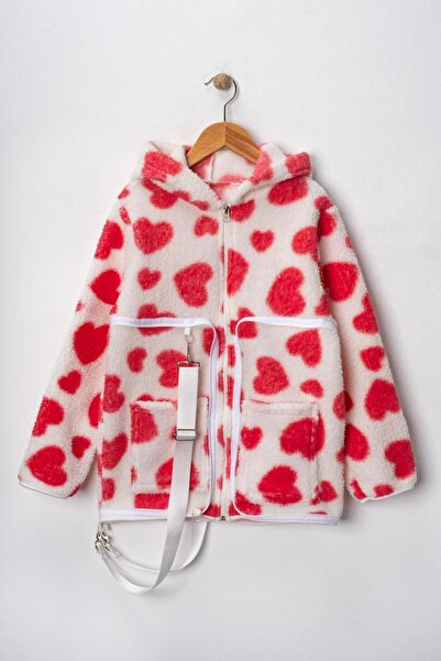 Minigimin Cicileri Palton de pluș pentru copii, unisex, care se poate transfo...