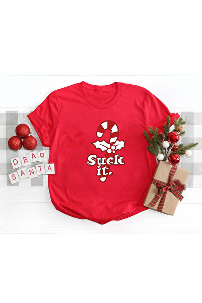 MAGORS Christmas Noel Yilbaşi Themed Cotton Short Sleeve Regular Fit Funny T-Shirt