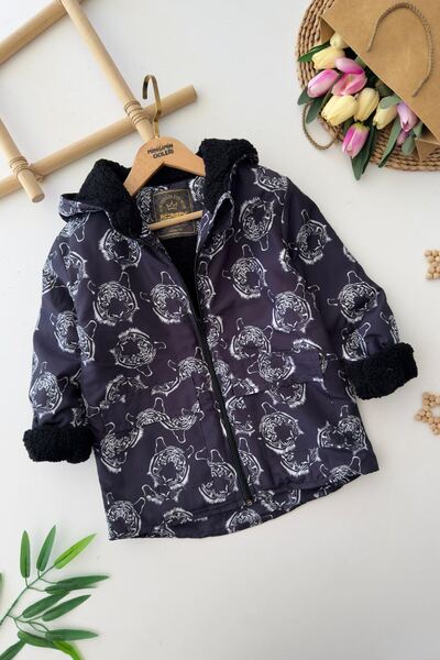 Minigimin Cicileri Miniğimin Cicilerin Kaplan cu imprimeu Inside Welsoft Boy ...