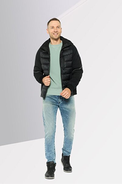 Michael Kors Men Plain Puffer Jacket, Black