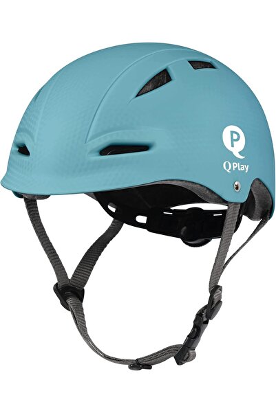 QPLAY Manbo Kids Bike Helmet, Sky Blue, XS (1-6 years)