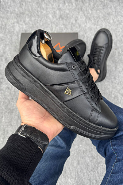 Martinetto Faux Leather High Sole Casual Lace-Up Men's Sneaker Shoes Mrt-281025