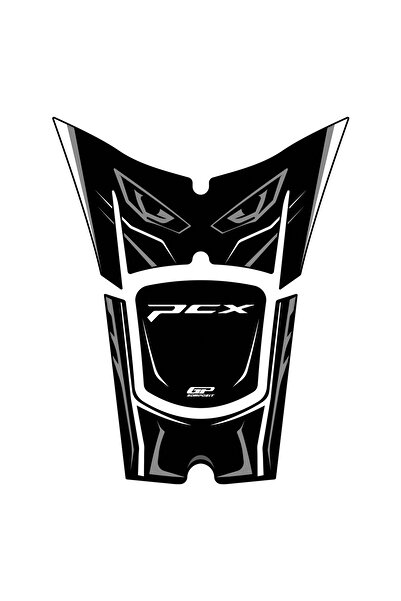 GP KOMPOZİT Honda PCX 125 / 150 2025 Uyumlu Tank Pad Gri