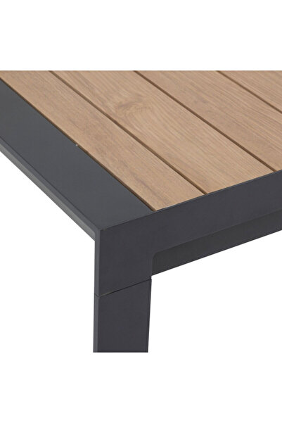 Hesperide Evasion Wood-Effect Extendable Garden Table