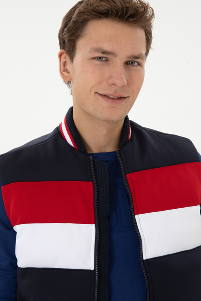 U.S. Polo Assn. Men's Navy Blue Vest 50310316-Vr033