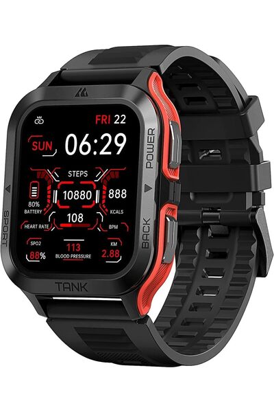 Kospet Tank M2 Rugged Smart Watch - 1.85" AMOLED, 380mAh, 5ATM/IP69K
