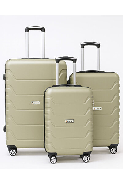 ASFAR مجموعة XT-317 من 3 حقائب سفر (28/24/20 بوصة) | حقيبة ترولي صلبة من مادة...