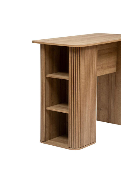 Atmosphera Colva Wood-Effect Veneer Rectangular Bar Table