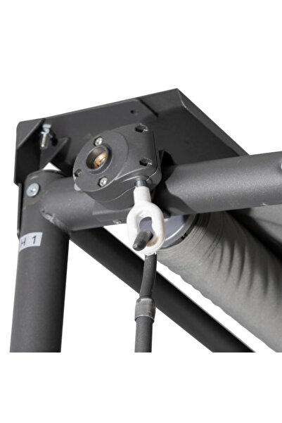 Hesperide Madeira Weather Resistant Pergola with Blind Slate 4 x 3m