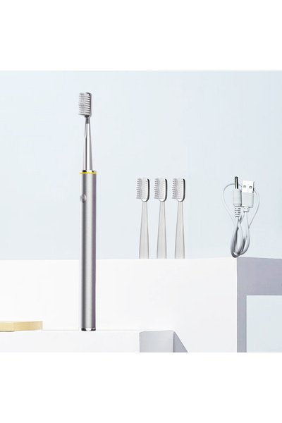 choice2 silver jian Intelligent electric toothbrush with DuPont soft hair and multiple adjustable settings f