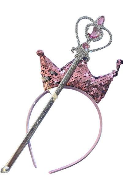 Generic Princess Dress Accessories Crown And Magic Wand Fairy Wand Headband Jewelry Toy