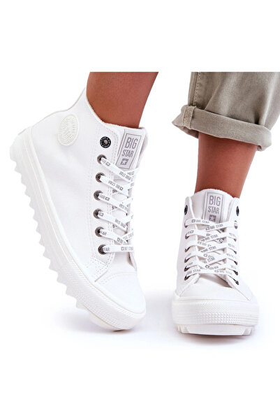 Big Star Shoes Tenisi femei Big Star White GG274108 37