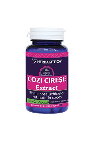 herbagetica Supliment Alimentar Cozi de cirese extract Herbagetica, 30 capsule