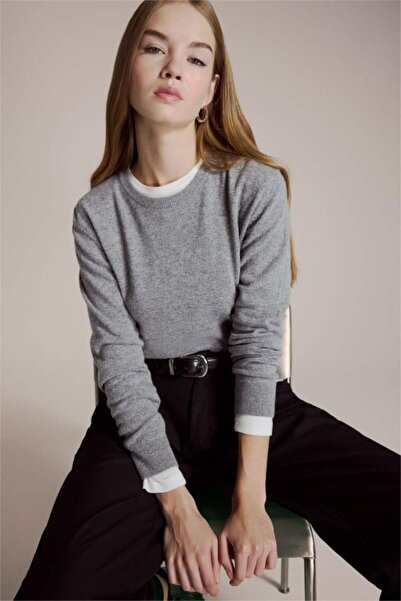 DeFacto Regular Fit Crew Neck Wool Sweater (25 Wn)